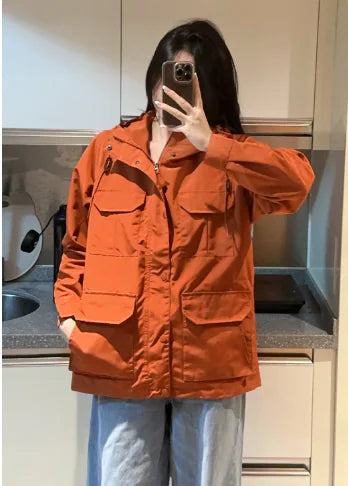 Orange Jacket for women
