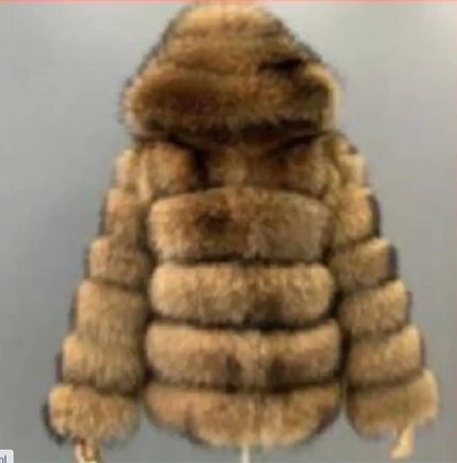 Thick Fur Coat for women