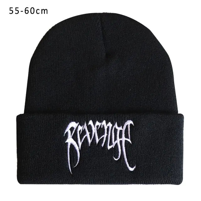 Winter Black Knitted Hats