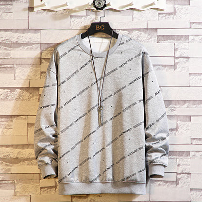 Men's Casual Pullover Long-sleeved Sweater