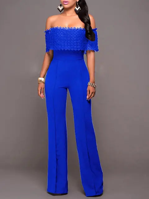 Cropped Top and Long Trousers Set