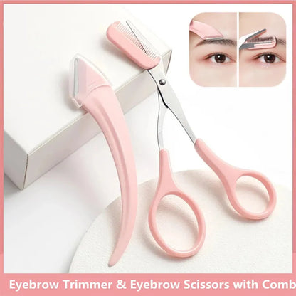 Eyebrow Trimmer with Comb